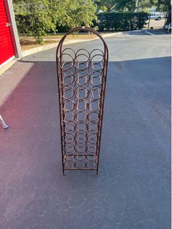 30 Bottle Metal Wine Rack