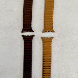 2 Magnetic Clasp Apple Watch 45MM S/M Bands