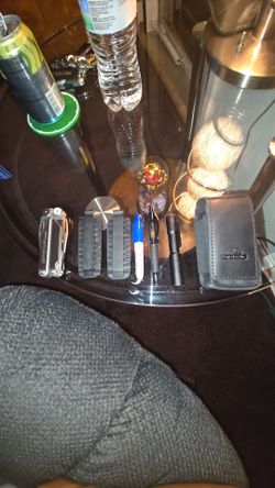 Leatherman Wave+ EDC Bundle w/ Bit Kit, Leather Holster & Flashlight
