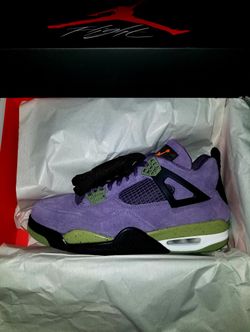Jordan 4  "Canyon Purple"  (W)