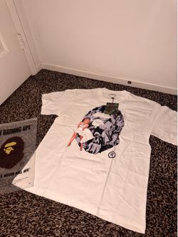 BAPE A Bathing Ape Marilyn Monroe Graphic Tee