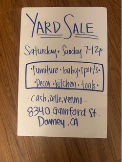 Garage Sale 7