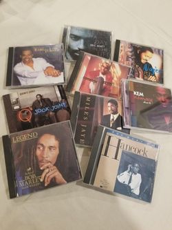 9 CD's ..Kem, Herbie Hancock, Miles Jaye & More