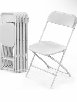 White party chairs