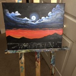 Acrylic Landscape Painting
