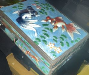 Box- cloisonné jewelry box