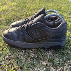 New Balance 550 Big Kids Shoes Sneakers Youth Boys Size 6.5 Black Grey GSB550BB