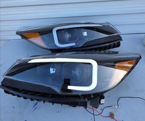 13-16 Ford Escape LED DRL Projector Headlights Luces Focos Micas Faros Faroles Headlamps