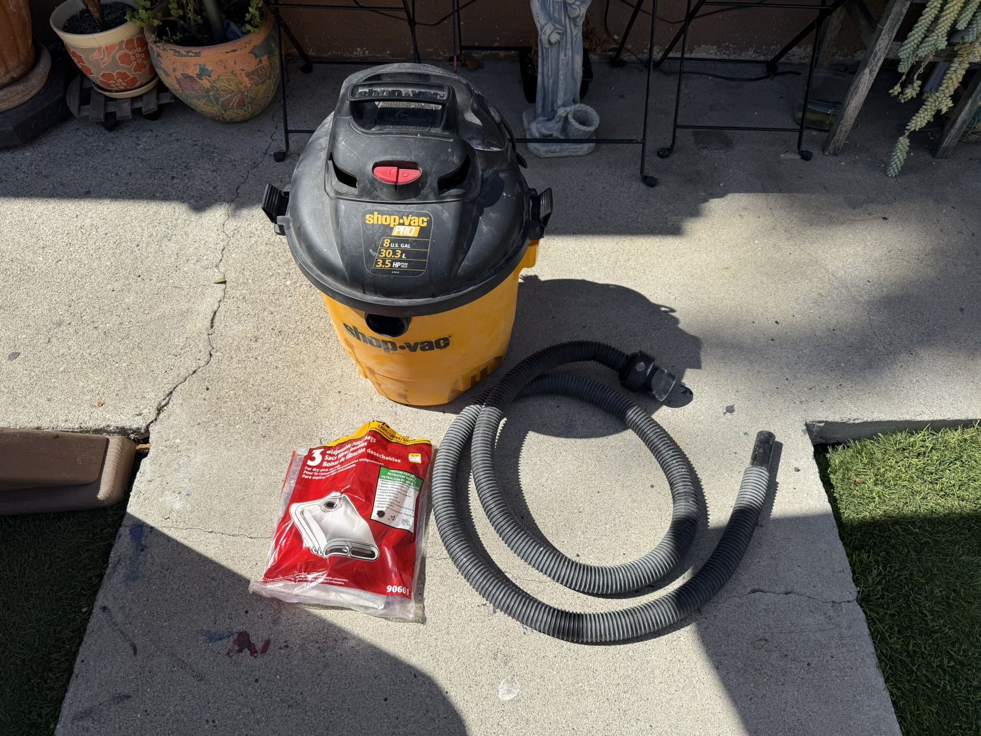 Shop-Vac Pro Series Wet/Dry Vacuum (contact info removed)