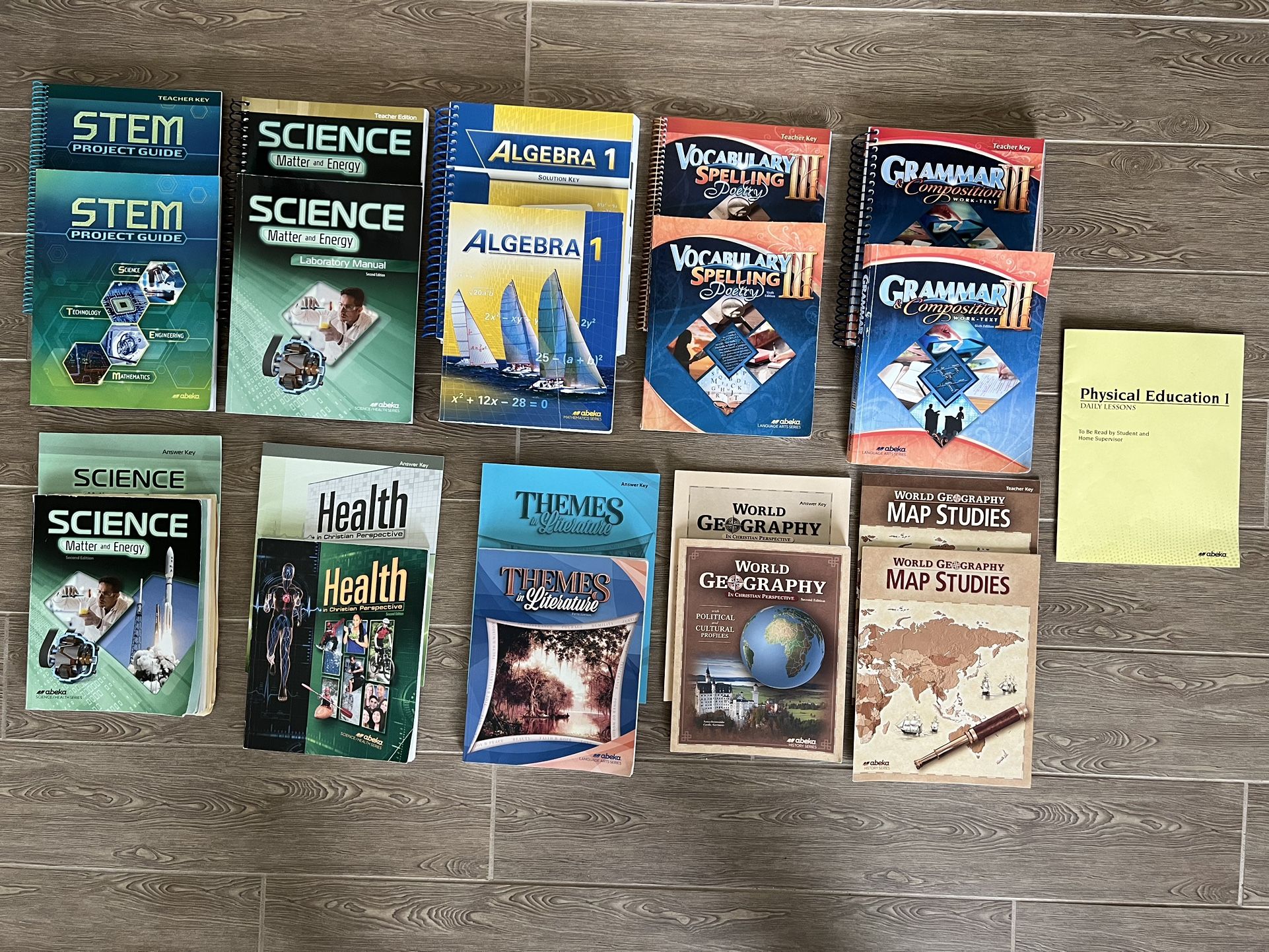 Abeka Academy Books 9th,10th Grade for Sale in Avon, OH - OfferUp
