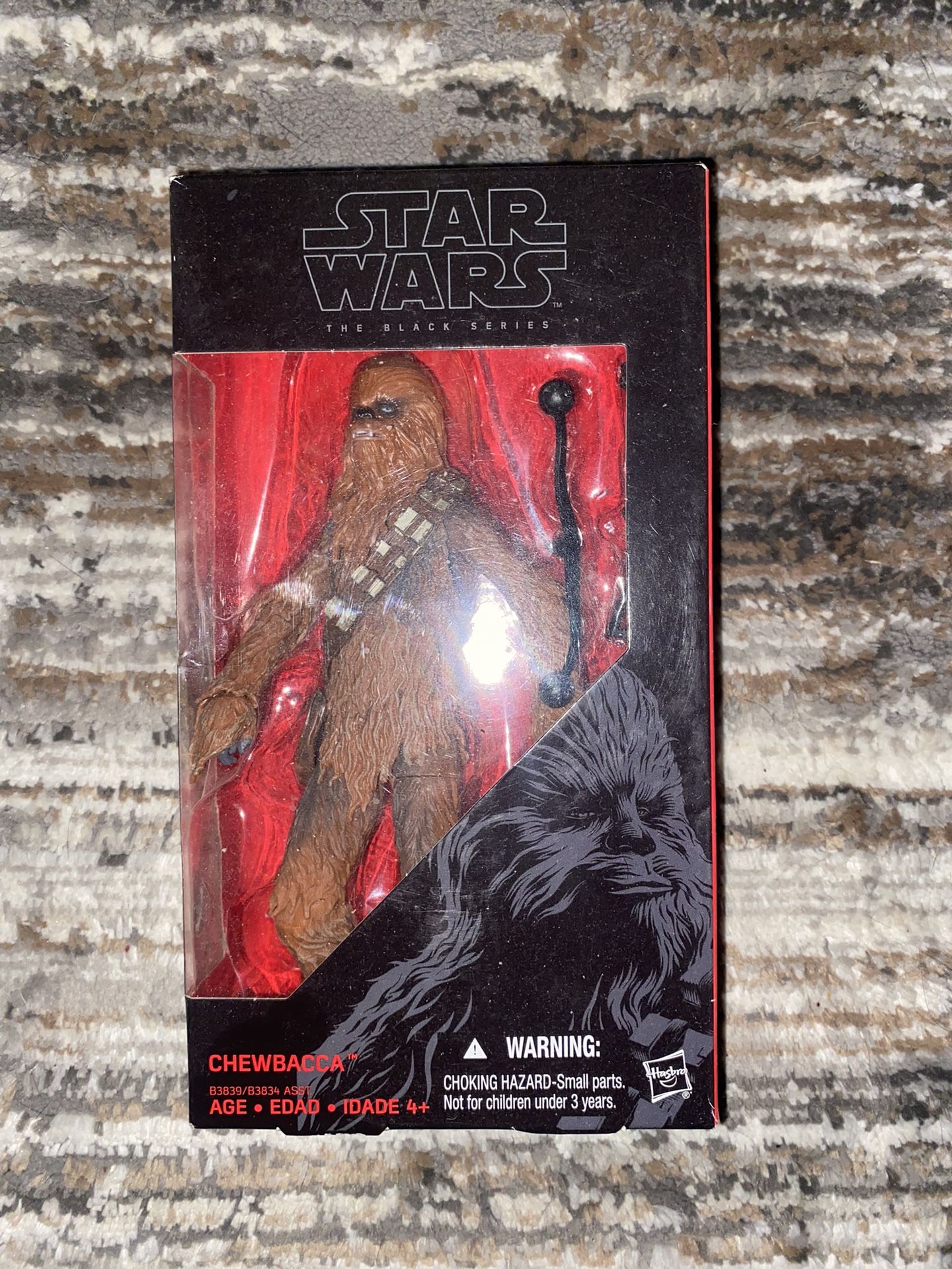 Star Wars Black Series Chewbacca Figurine (Never Opened)