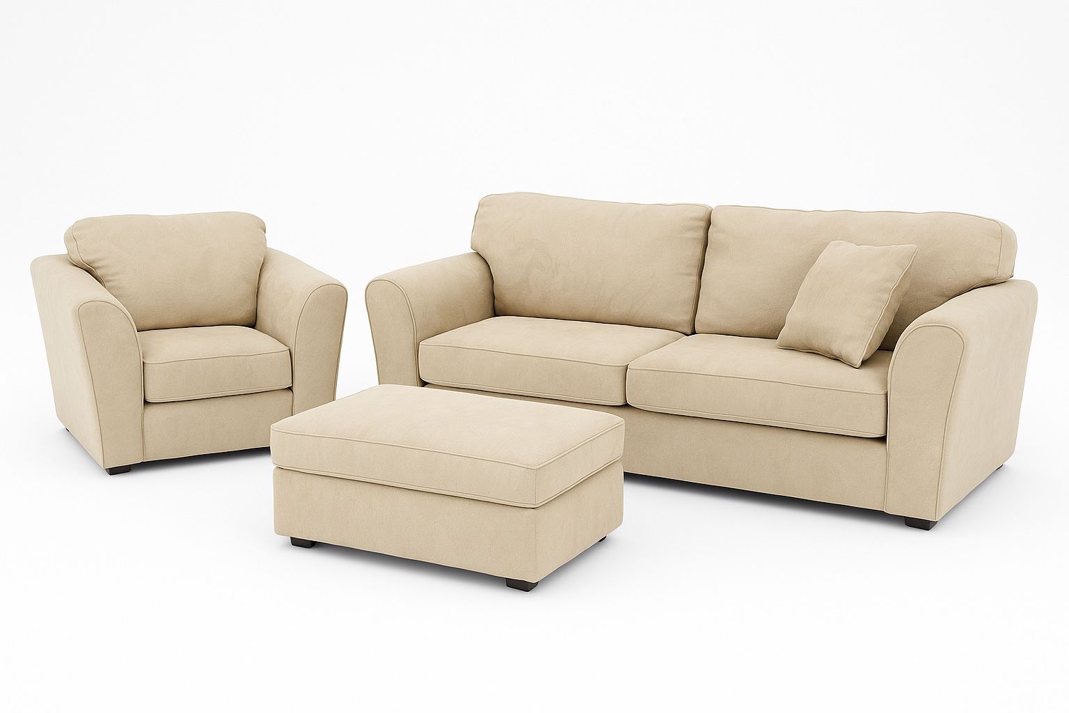 Full Couch Set (Well-Loved, Pet-Friendly Home)