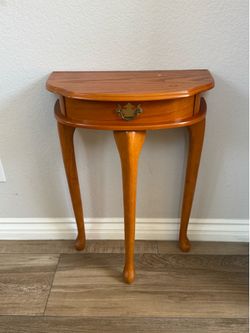 Small Wooden Side Table