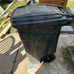 Wheels Trash Can