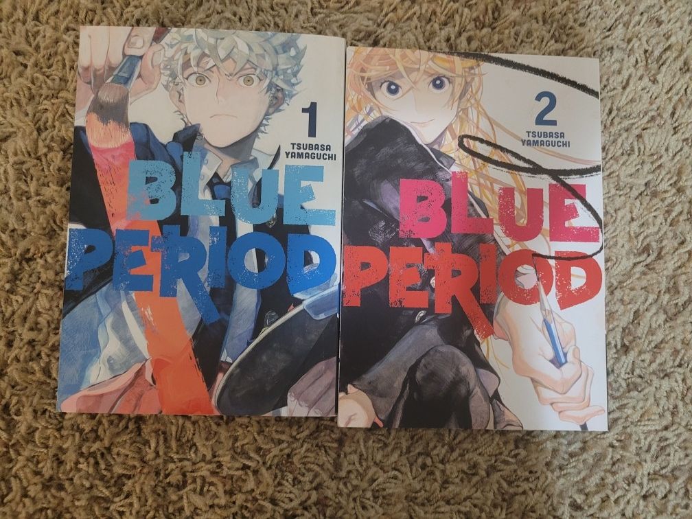 Blue Period Manga Vol 1 & 2