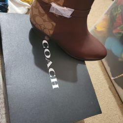 Brand New Coach Booties Size 11