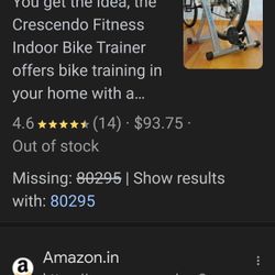 Bicycle Trainer New In Box Originally Over $100w Tax