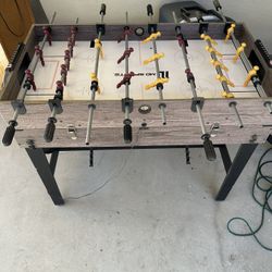 MD Sports 48" 3-in-1 Multi Game, Pool Table, Air Hockey, Foosball Table