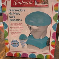 Sunbeam Snow Cone Maker Blue 
