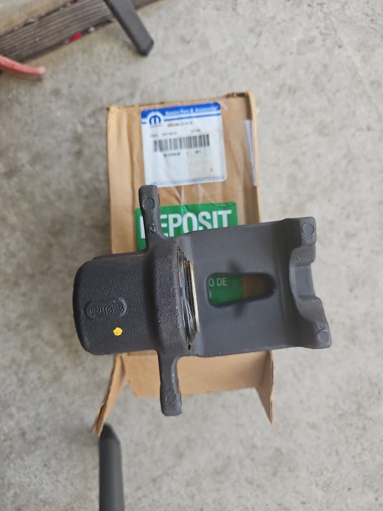 Caliper, Driver Side Rear Brakes