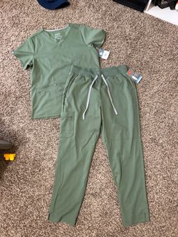 Pistachio green women scrubs