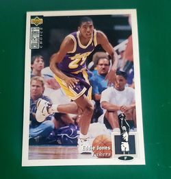 Eddie Jones NBA Rookie Basketball Card