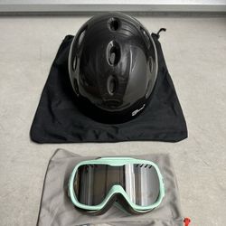 Scott Bolle Snowboarding Skiing Helmet Goggles Size Medium Large