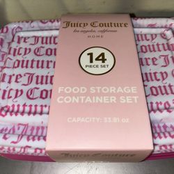 Juicy Couture 14 Piece Food Storage Container