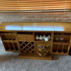 Antique Wooden Bar