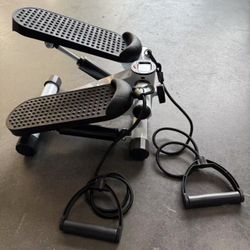 New In Box Stepper Stair Climber Exercise Machine Including Resistance Band Home Gym Workout Equipment 330 lbs Capacity 