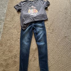 Jeans &T-shirt 