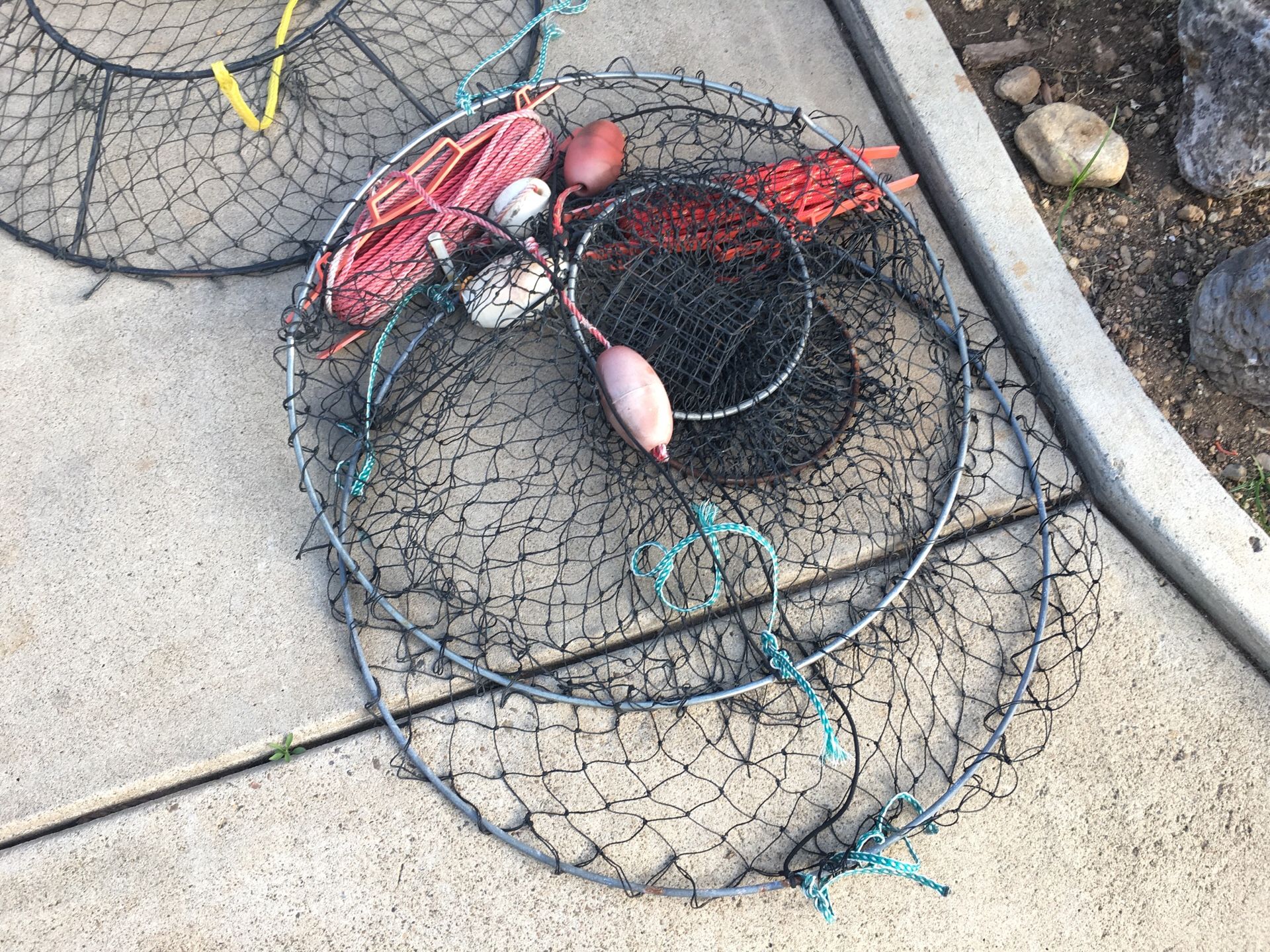 Lobster hoop nets ! Promar 36” ambush lobster nets and more! for Sale