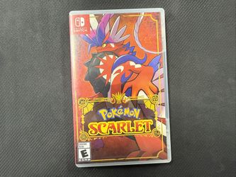 Pokemon Scarlet Switch Brand New Game Special (2022 Action/Adventure RPG)