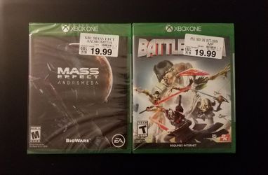 Xbox one games: mass effect & battleborn