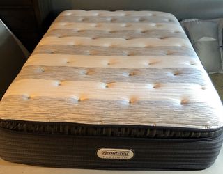 Beautyrest platinum garmon plush pillow top best sale