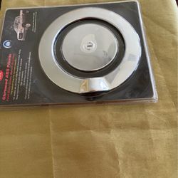 Fuel Door Insert: ABS Chrome for Chevrolet Silverware 2007-Current