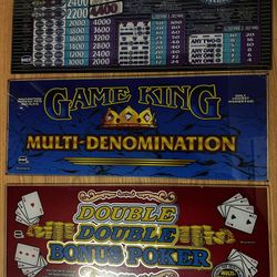 Diamond games king double bonus IGT slot machine glass each one 1️⃣ 25$