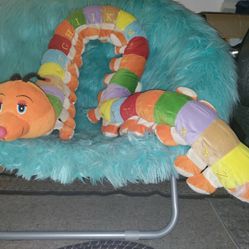 Stuffed Alphabet Caterpillar! 86" long. 