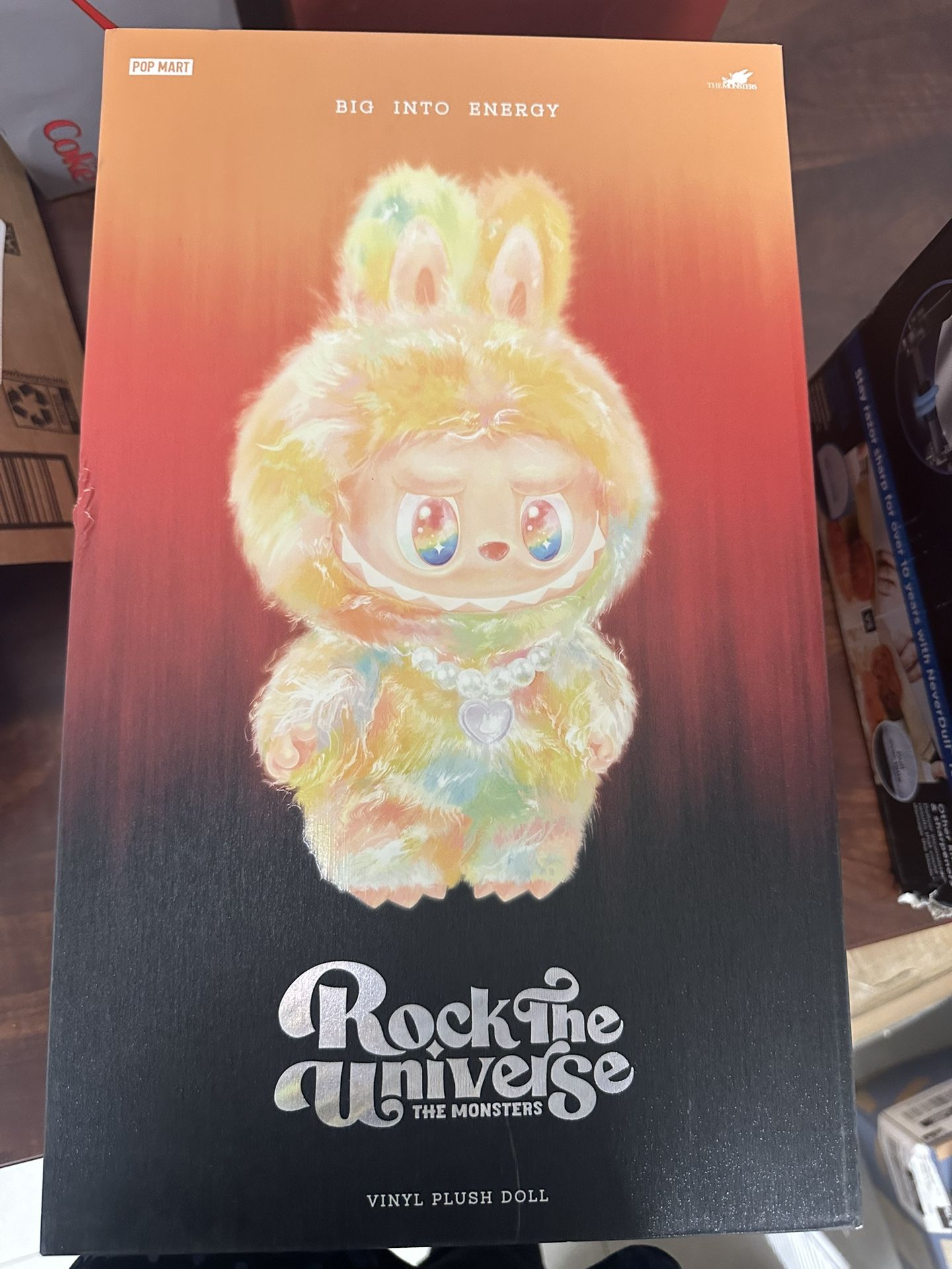 100% Authentic PopMart Big into Energy Rock The Universe Labubu