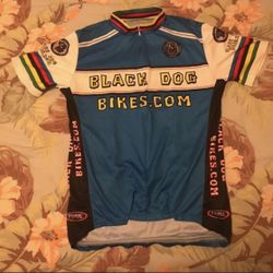 Black Dog Bikes Cycling Jersey - Large
