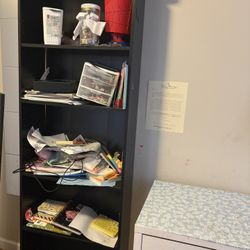 Bookcase Study Table And Chair