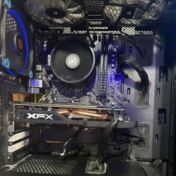 Custom Gaming PC – Ryzen 5, RX 570, 24GB RAM, WD Black SSD, Wi-Fi Ready, Corsair Case