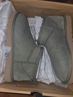 UGG Classic Ultra Mini Boots Sage Green