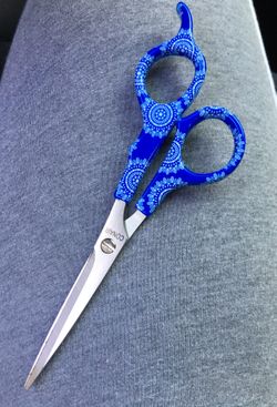 rare blue rag scissors
