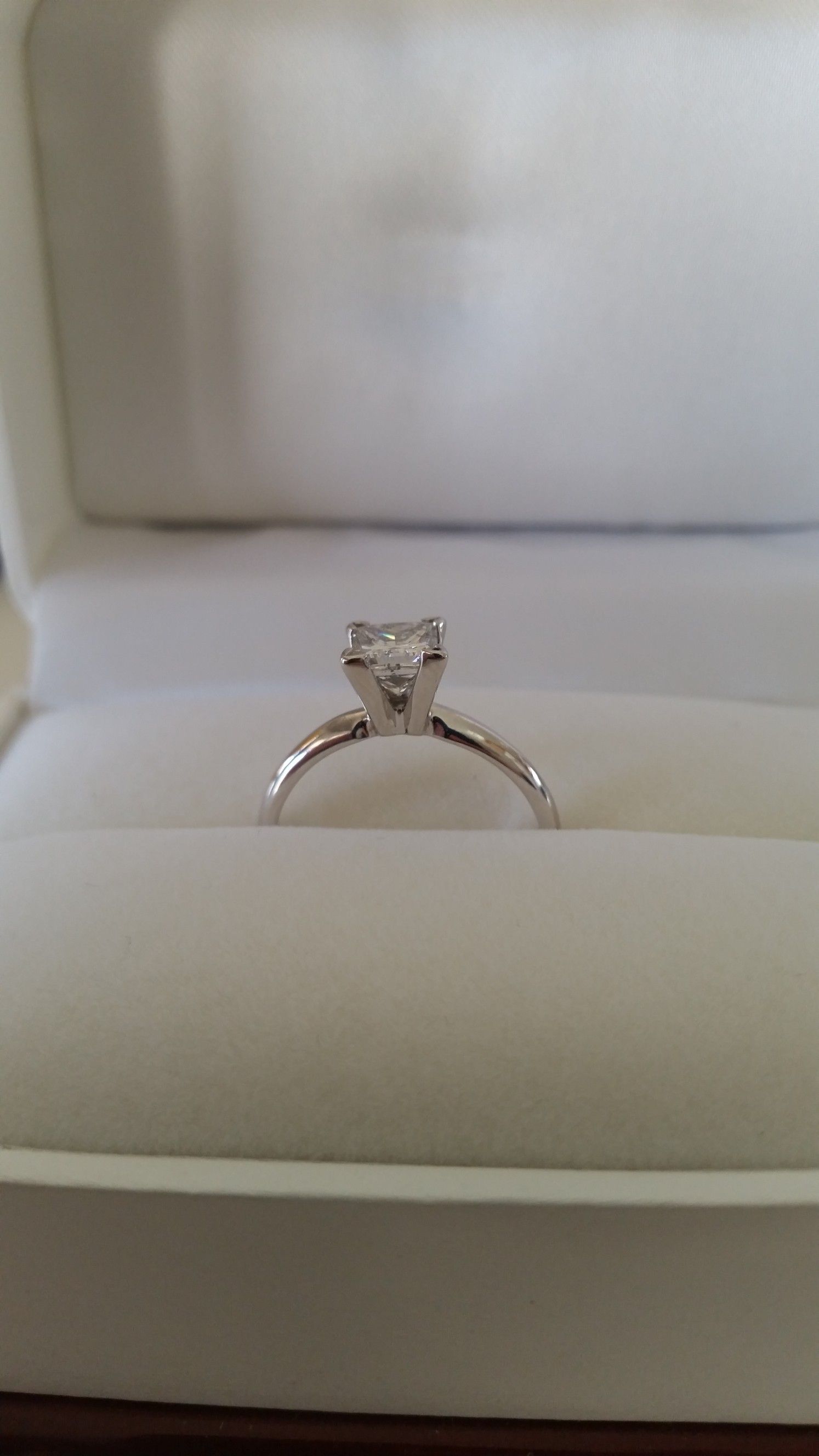 Redipped 1 carat Certified Engagement Ring