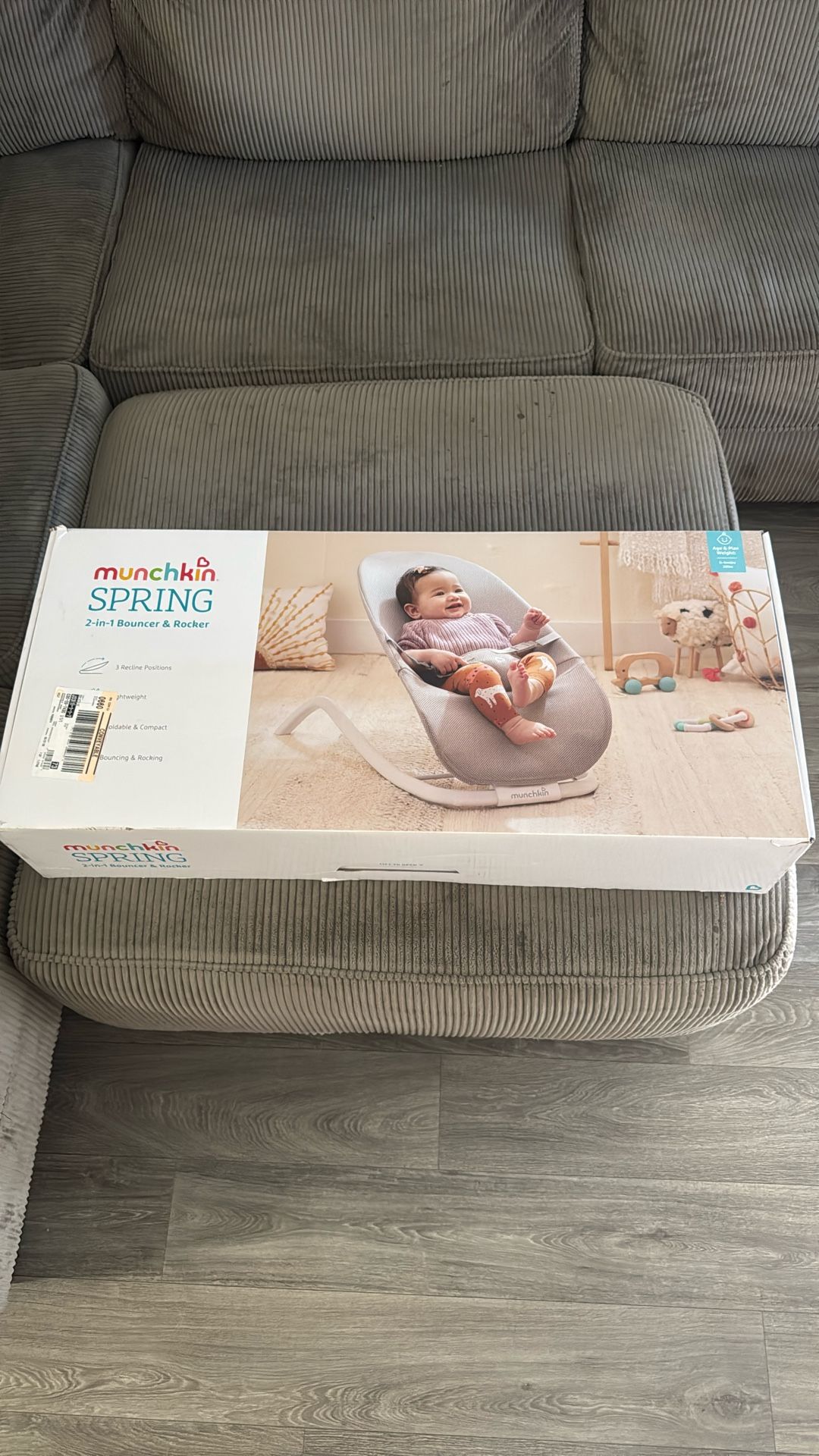 Munchkin Spring 2-1 Bouncer And Rocker