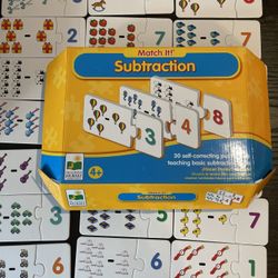 Subtraction Math Puzzle 