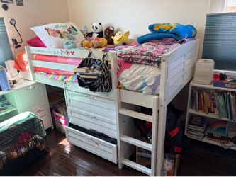Abigail Twin Loft Bed Set
