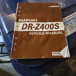 Suzuki Drz400 Shop Manual