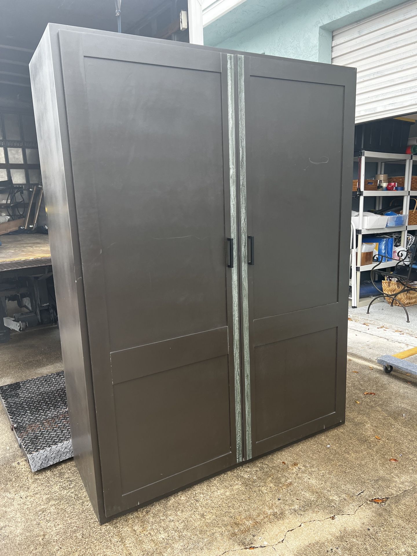 Large Brown Armoire